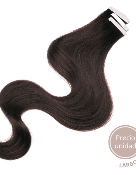 extensiones adhesivas cabello natural 55cms