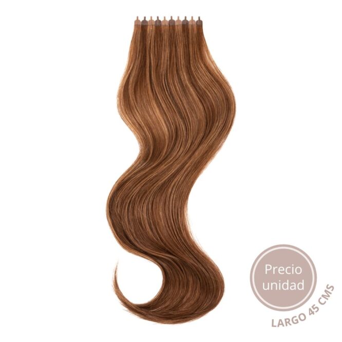 extensiones nano ring cabello natural 45cms