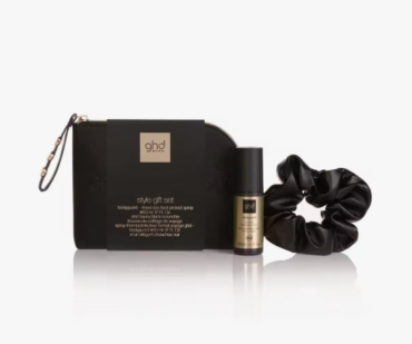 Ghd set con neceser, protector y coletero piel
