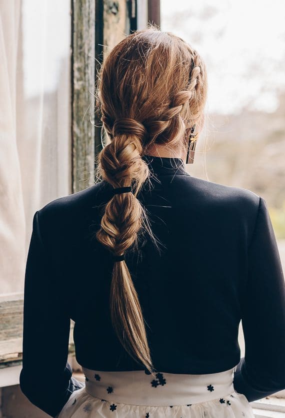 Un peinado de invitada con trenza y extensiones Extensionmania