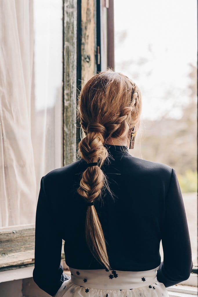 Un peinado de invitada con trenza y extensiones Extensionmania