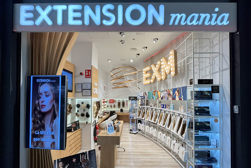 Extensiones de cabello natural en Madrid