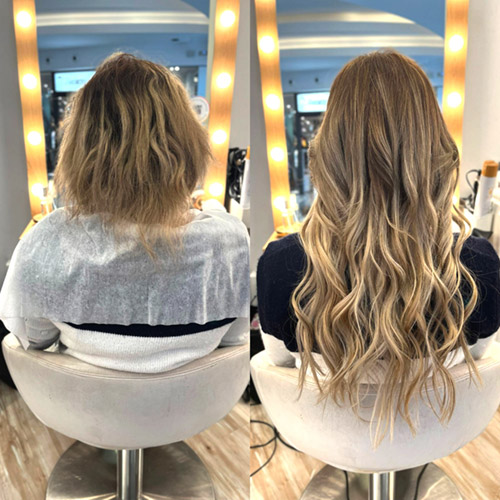 antes y después