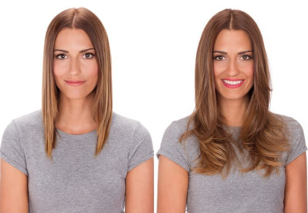 mechas con extensiones