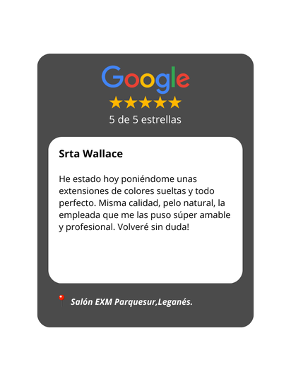 extensiones de pelo parquesur opiniones